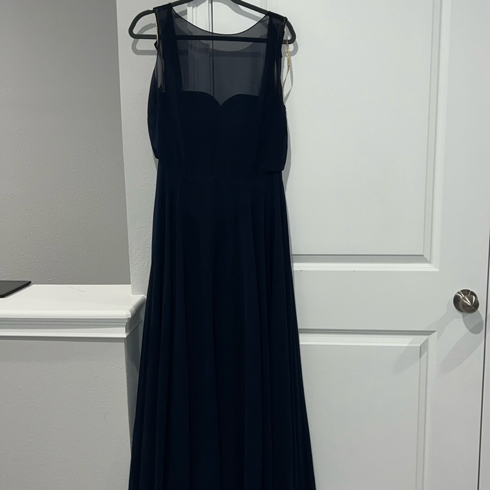 Jenny Yoo Collection Navy blue bridesmaid dress